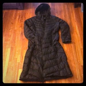 The North Face down ankle length jacket